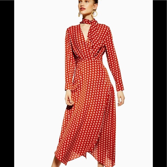 topshop horse print dress